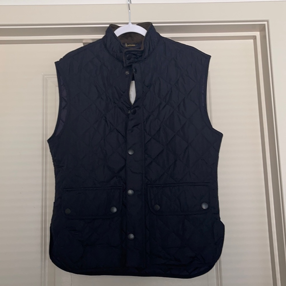 NWT Men’s Barbour Lowerdale Gilet Vest - Navy